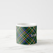 Clan Scott Green Tartan Espresso Cup Espressotasse (Vorderseite)
