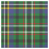 Clan Scott Green Tartan Fabric Stoff (Nahaufnahme)