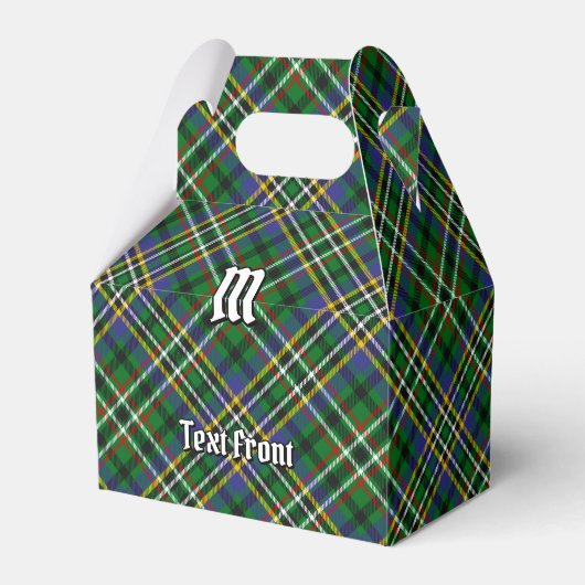 Clan Scott Green Tartan Favor Box Geschenkschachtel (Vorderseite)