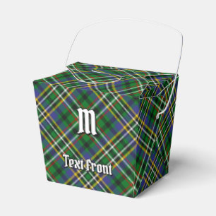 Clan Scott Green Tartan Favor Box Geschenkschachtel