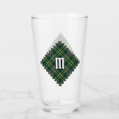 Clan Scott Green Tartan Glass Glas (Vorderseite)