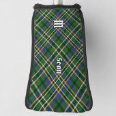 Clan Scott Green Tartan Golf Head Cover Headcover (Rotieren 90)