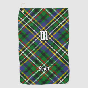 Clan Scott Green Tartan Golf Towel Golfhandtuch