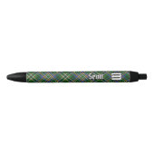 Clan Scott Green Tartan Ink Pen Kugelschreiber (Vorderseite)