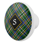 Clan Scott Green Tartan Keramik Knob Keramikknauf (Rechts)