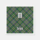 Clan Scott Green Tartan Napkins Serviette (Vorderseite)