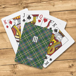 Clan Scott Green Tartan Spielkarten
