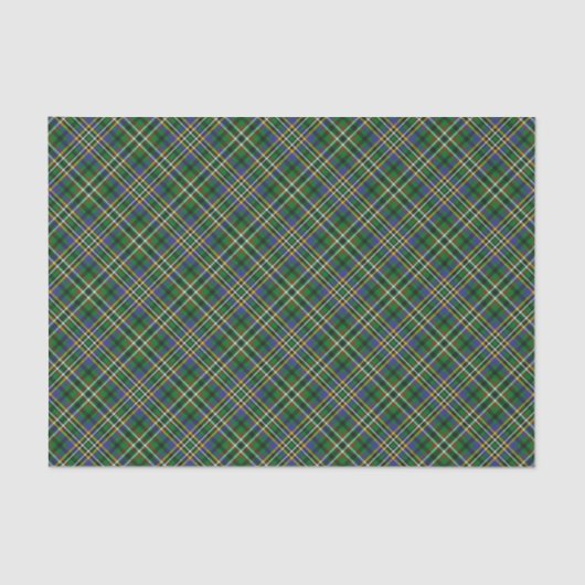 Clan Scott Green Tartan Tissue Paper Seidenpapier (Vorderseite)