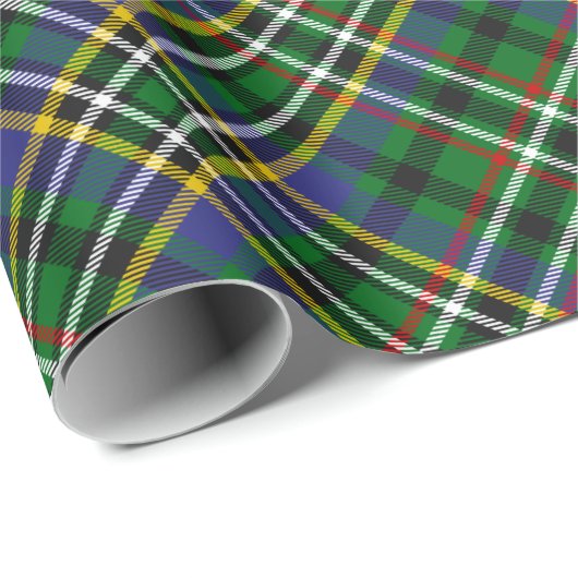 Clan Scott Green Tartan Wrapping Paper Geschenkpapier (Rolleneckpunkt)