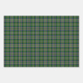 Clan Scott Green Tartan Wrapping Paper Sheets Geschenkpapier Set (Vorderseite)