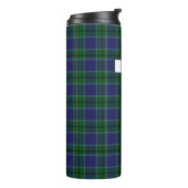 Clan Scott Kariert Custom Thermal Tumbler Thermosbecher (Nach links gedreht)
