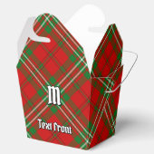 Clan Scott Red Tartan Favor Box Geschenkschachtel (Geöffnet)