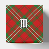 Clan Scott Red Tartan Favor Box Geschenkschachtel (Oben)