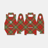 Clan Scott Red Tartan Favor Box Geschenkschachtel (Ungefaltet)