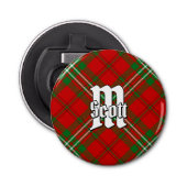 Clan Scott Red Tartan Flaschenöffner (Vorderseite)