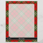 Clan Scott Red Tartan Flyer (Vorne)