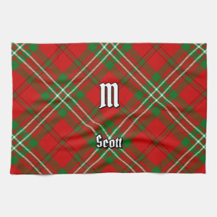 Clan Scott Red Tartan Kitchtuch Geschirrtuch