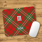 Clan Scott Red Tartan Mouse Pad Mousepad