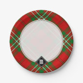Clan Scott Red Tartan Paper Teller (Vorderseite)