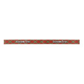 Clan Scott Red Tartan Satin Ribbon Satinband (Vorderseite)