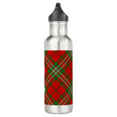 Clan Scott Red Tartan Stainless Steel Water Flasch Edelstahlflasche (Rechts)