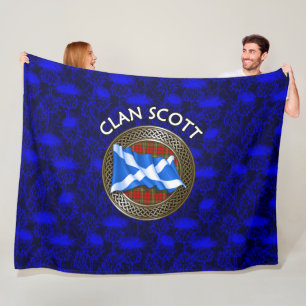 Clan Scott Tartan Fleecedecke