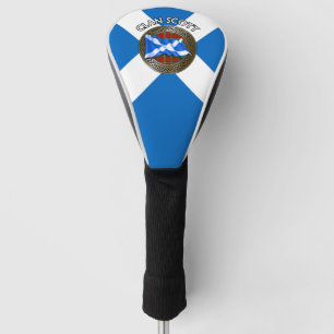 Clan Scott Tartan Golf Headcover