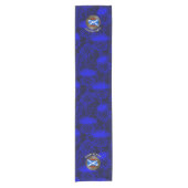Clan Scott Tartan Kurzer Tischläufer (Vorderseite)