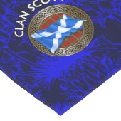 Clan Scott Tartan Kurzer Tischläufer (Ecke)