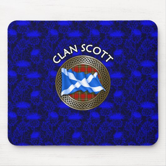Clan Scott Tartan Mousepad (Vorne)
