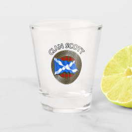Clan Scott Tartan Schnapsglas
