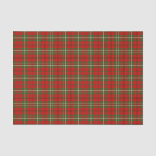 Clan Scott Tartan Seidenpapier (Vorderseite)