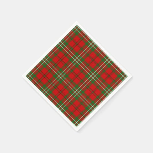 Clan Scott Tartan Serviette (Ecke)