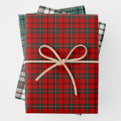 Clan Scott Tartan Variationen Geschenkpapier Set (Beispiel)