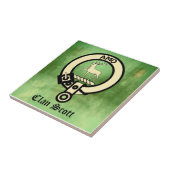 Clan Scott Wappen Abzeichen Fliese (Seite)