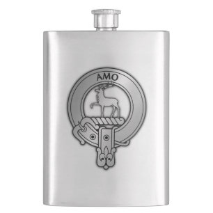 Clan Scott Wappen Flachmann