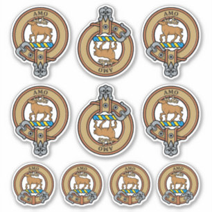 Clan Scott Wappen Sticker Set