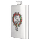 Clan Scott Wappen & Tartan Flask Flachmann (Links)