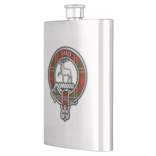 Clan Scott Wappen & Tartan Flask Flachmann (Links)