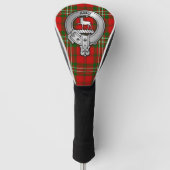 Clan Scott Wappen & Tartan Golf Headcover (Vorderseite)