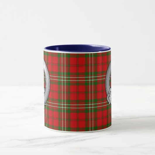 Clan Scott Wappen & Tartan Tasse (Zentrum)