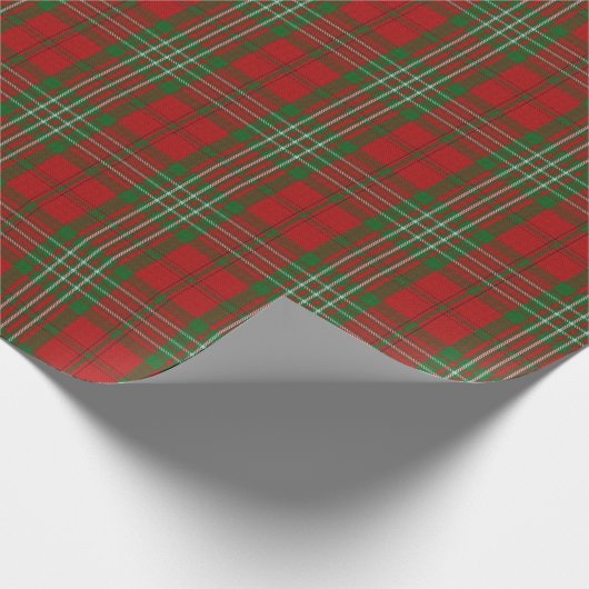 Clan-ScottScottishTartan Geschenkpapier (Ecke)
