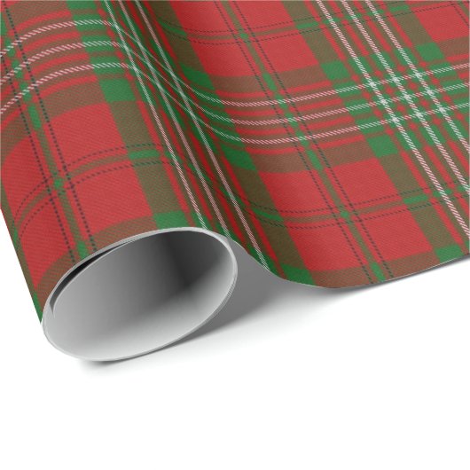 Clan-ScottScottishTartan Geschenkpapier (Rolleneckpunkt)