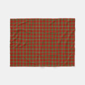 Clan-ScottTartan Fleecedecke (Vorderseite (Horizontal))