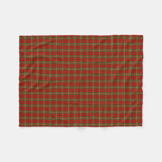 Clan-ScottTartan Fleecedecke (Vorderseite (Horizontal))