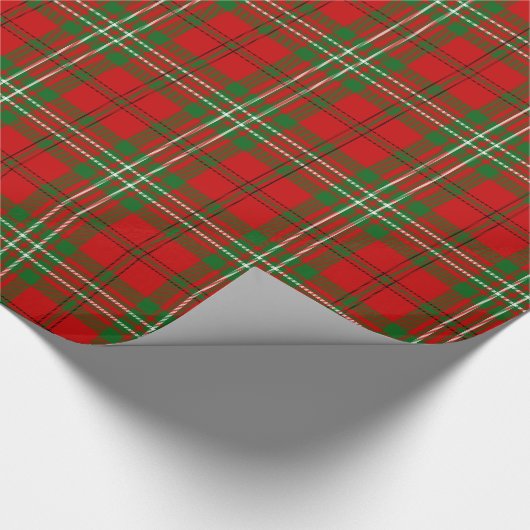 Clan-ScottTartan Geschenkpapier (Ecke)