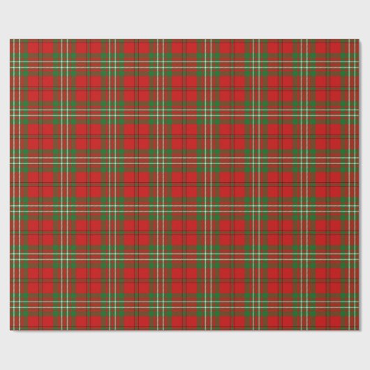 Clan-ScottTartan Geschenkpapier (Flach)