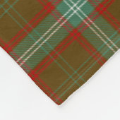 Clan Seton Jagd Tartan Kariert Fleecedecke (Ecke)