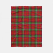 Clan Seton Tartan Kariert Fleecedecke (Vorderseite)