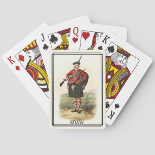 Clan Shaw Classic Scotland Deck Spielkarten